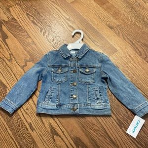 NWT toddler girls 2T denim jacket